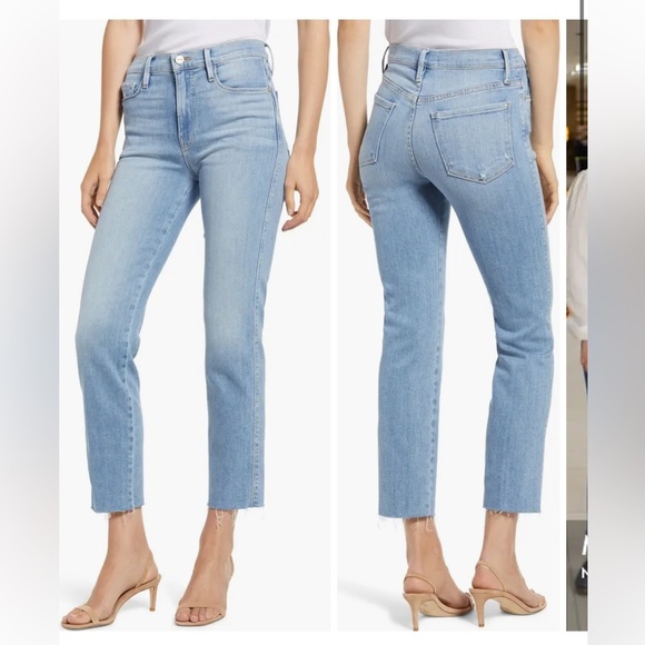 🌞New to closet🌞Frame Le Sylvie Cropped  Jeans - Picture 1 of 4